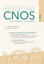Copertina Rassegna CNOS n.3 - Settembre - Dicembre 2022