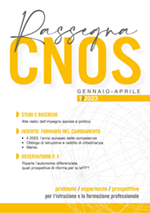 Copertina Rassegna CNOS n.1 - 2023